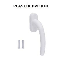 Plastik Beyaz Pvc Pimapen Pencere Kolu