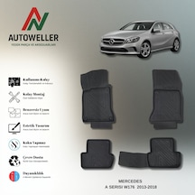 Mercedes-benz A Serisi 2013-2018 W176 Uyumlu Havuzlu Oto Paspas