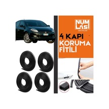 Fiat Bravo 4 Kapı Koruma Fitili Siyah Renk Numlas-a Kalite-nm2145
