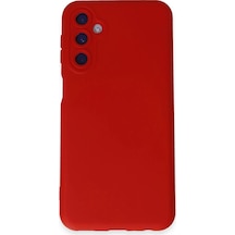 Durukar Samsung Galaxy M14 5g Kılıf Nano İçi Kadife Silikon - Kırmızı