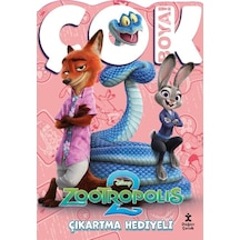 Doğan Çocuk Zootropolis 2 - Çok Boya Çıkartmalı Dev Boyama Kitabı