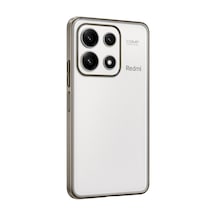 Xiaomi Poco X6 Pro Uyumlu Kılıf Lensli Silikon - Gold