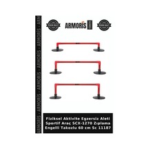 Fiziksel Aktivite Egzersiz Aleti Sportif Araç Scx-1270 Zıplama Engelli Takozlu 60 Cm Sc 11187 Çok Renkli