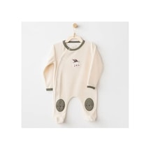 Andywawa Bebek Kadife Tulum - Andywawa - Ecru - 0-1 Ay - Ac26194-ecru-0-1 Ay ekru