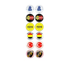 Plaka Damla Sticker Etiket Pulu Suya Güneşe Dayanaklı Kaliteli (527699488)