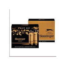 Slazenger Parfüm Gold Edt 125ml + 150ml Erkek Deodorant Kofre Set Diğer