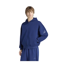 Adidas M Sl Fz Erkek Spor Eşofman Üstü - Ku8002 Mavi
