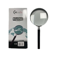 Bafix Büyüteç Cam Metal Çerçeveli 90 Mm Büyüteç