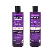 Bioblas Biotin + Kafein Saç Dökülmesine Karşı Şampuan 400 Ml 2 Adet