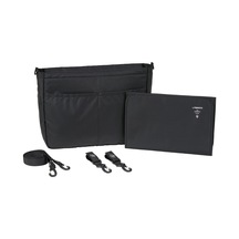 Lassig Mix Multi Bag Bebek Arabası Organizer Çanta Black Çok renkli