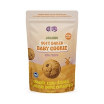 Organik Kuru Üzümlü Yumuşak Bebek Kurabiyesi 125g