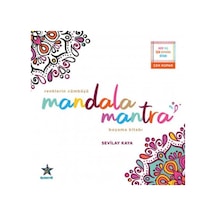 Renklerin Cümbüşü Mandala Boyama Kitabı Çok Renkli
