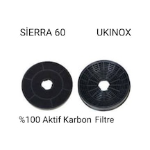 Ukinox Uyumlu Davlumbaz Karbon Filtresi Model Sierra 60 (14Cm) - 480797024