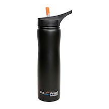Eco Vessel Aqua Vessel Insulated Filtre Bottle Termos 0.70 Litre-siyah Siyah