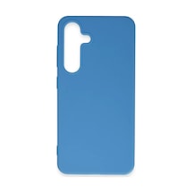 Newface Samsung Galaxy S24 Plus Kılıf First Silikon - Mavi