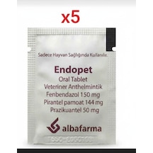 Alfafarm Endopee Kedi Köpek İç Parazt 5'li