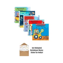 Hareketli Kitaplar 5 Kitap Set 2 + Okuma Sticker'ları