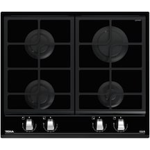 Teka GZC 64300 XBC BK Ankastre Exactflame Teknolojili Kristal Cam Gazlı Ocak