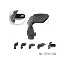 Dacia Duster Araca Özel Kol Dayama Siyah 2010-2018 Uyumlu