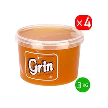 Parlatıcı Jel Arap Sabunu, 4 adet 3 KG Ayçiçek Yağlı Macun Formunda Sabun (Toplam 12 KG)