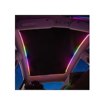 Red Lion Parts Tesla Ve Byd Uyumlu 110cm Araç Cam Tavan Ambiyans Aydınlatma Seti Usb Versiyon Diğer
