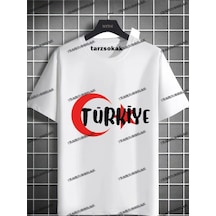 Startmore Unisex Bay Çocuk T-shirt Atatürk Cumhrutiyet 23 Nisan 10 Kasım 29 Ekim Kod:31 Beyaz