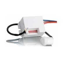 Yunboo Tavan Tipi 360 Hareket Sensörü - 8m Menzil, Programlanabilir Gece/gündüz Modu, Led Uyumlu