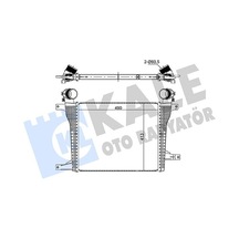 Kale-radyator Turbo Radyatörü Opel Antara A 2.0-2.2 Cdtı 10 - Chevrolet Captıva 2.0d-2.2d 4wd 11 Brazıng 49 0x413x30 360645 20874705 42348293 4802129