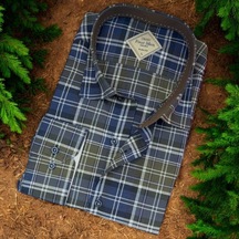 Pamuklu Uzun Kollu Erkek Gömlek Slim Fit Kalıp -9814 Lacivert