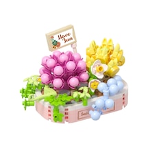 Lego Çiçek Yeniden Bir Araya Gelme 02086