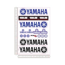 Yamaha Motosiklet Çıkartma Sticker Seti