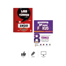 8. Sınıf Fokus Türkçe Defter + Deneme Sınavı Seti 2 Kitap Bigelio + İsem