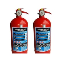 Yangın Tupu Sondurucu 2 x 2 KG - 2022 Üretim 2026 Dolum