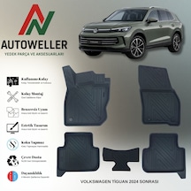 Volkswagen Tiguan 2024 Sonrası Uyumlu Havuzlu Oto Paspas