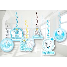 Lisanslı Sarkıt Süs 6 Lı - Diş Buğdayı