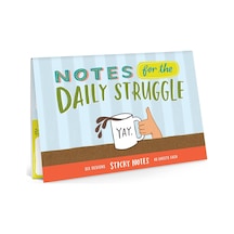 Em & Friends Daily Struggle Yapışkan Not Paketi, 6 Yapışkan Not Pedi Seti, 6,3 X 6,3 Cm Ve 40 Yaprak