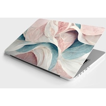 Laptop Sticker Bilgisayar Notebook Pc Kaplama Etiketi Lüks Mermer Pastel Pembe