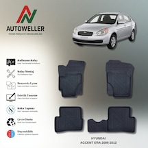 Hyundai Accent Era 2006-2012 Uyumlu Havuzlu Oto Paspas