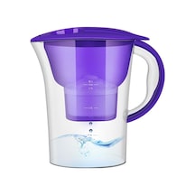 Sones 1.3l Taşınabilir Ev Mutfak Aktif Karbon Filtre Soğuk Su Şişesi Mor