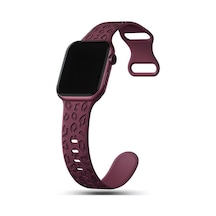 Apple İle Uyumlu Watch 11 10 42mm 6 7 8 9 10 Se Uyumlu 38-40-41mm Leopar Desenli Silikon Kordon