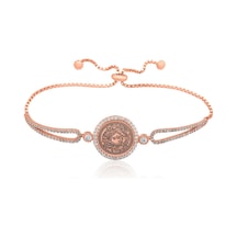 Casera's Gümüş Rose Kıtmir Kadın Bileklik Csr2182584 Gümüş