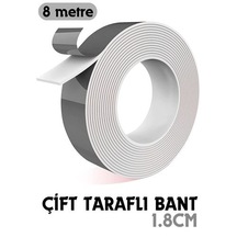 Transformacion 8 Metre Çift Taraflı Yapıştırıcı Bant Çivisiz Mont