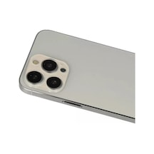 Newface Apple İphone 13 Pro Max Rainbow Kamera Lens Koruma Cam - Rose Gold