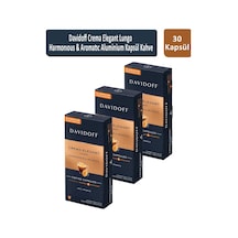 Davidoff Crema Elegant Lungo Harmonıous & Aromatıc Kapsül Kahve 3 x 10'lu Davidoff Crema Elegant Lungo Harmonıous & Aromatıc Kapsül Kahve 3 x 10'lu