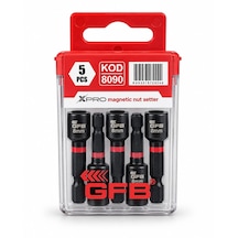 Gfb Xpro Serisi 8x45 Mm Manyetik Somun Adaptörü 8090 5 Adet