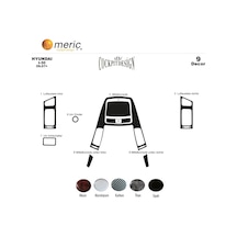 Meriç® Hyundai I30 Ön Torpido Kaplama 9 Parça 2007-2012 (530156510)