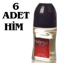 Tiara's Him Erkek Roll-on 6 X 50 Ml