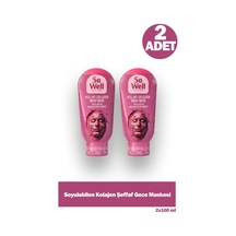So Well Kolajen Gece Mask Soyulabilen Maske 100 Ml 2 Adet