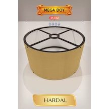 Hardal Lambader Başlığı 35 Cm Mega Boy 70cm-gold-aplik