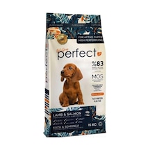 Perfect Kuzu Ve Somonlu Yavru Köpek Maması, Yüksek Performanslı,%83 Hayvansal Protein, 15 Kg